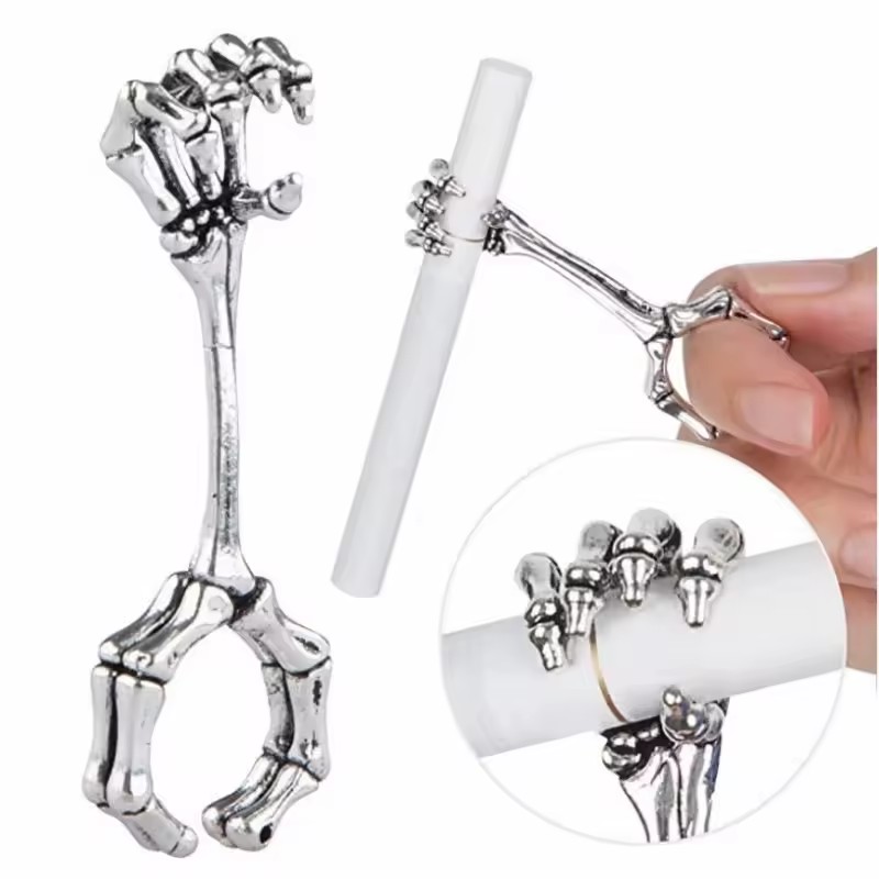 Vape Ring - Penyangga Rokok Lucu Bentuk Tangan, Cincin