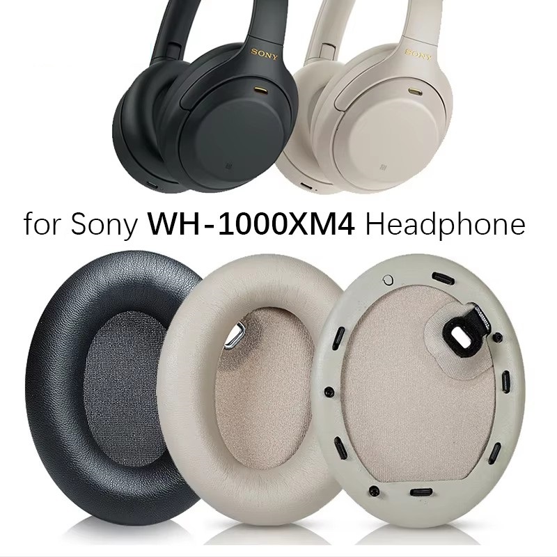 Sony Headphone Wh-1000Xm4 - Bantalan Telinga Pengganti untuk Headphone Sony