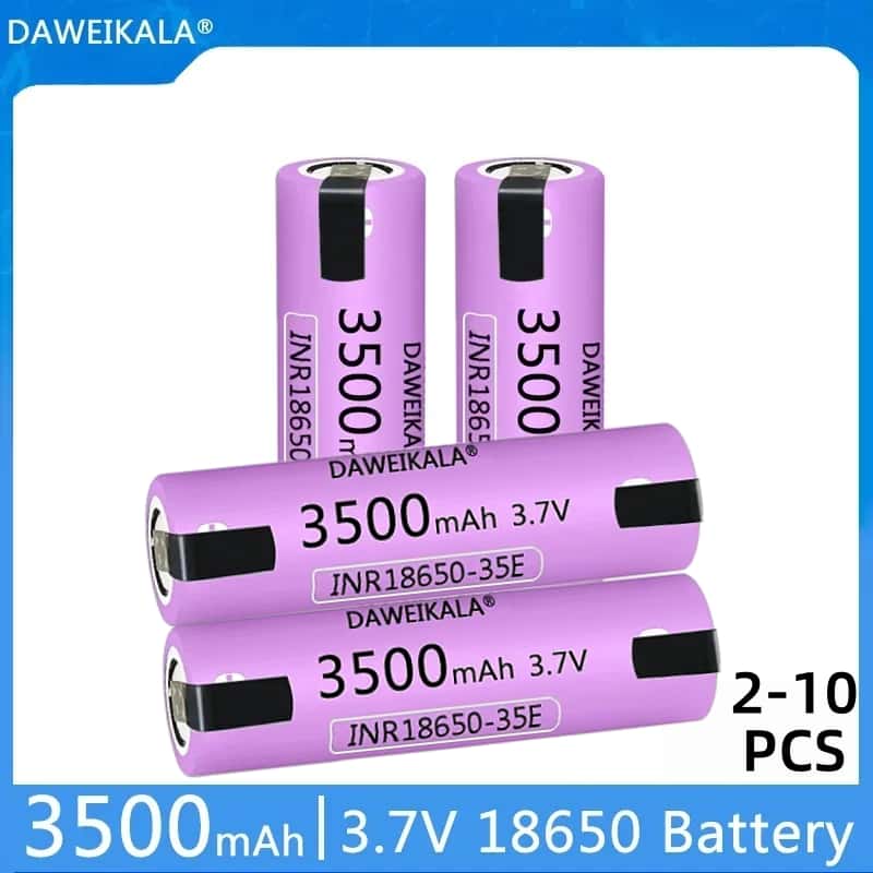 Vaping Goods - Baterai Li-ion Isi Ulang 18650 35E