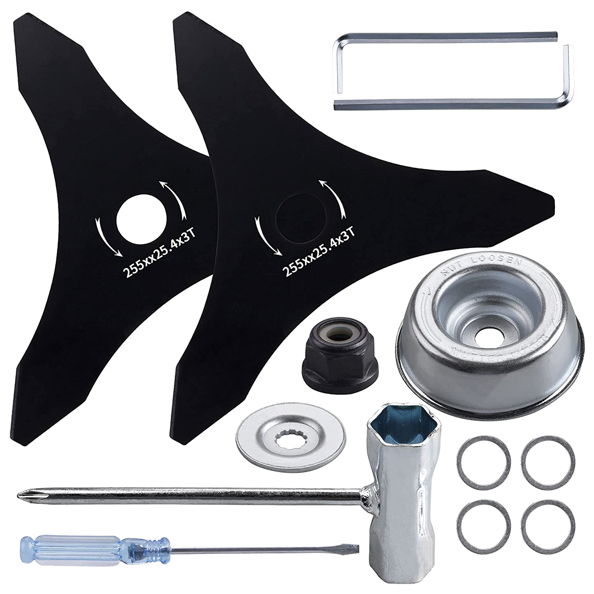 Dry Herb Vaping Accessories - Pisau pemotong sikat 3 gigi Diameter
