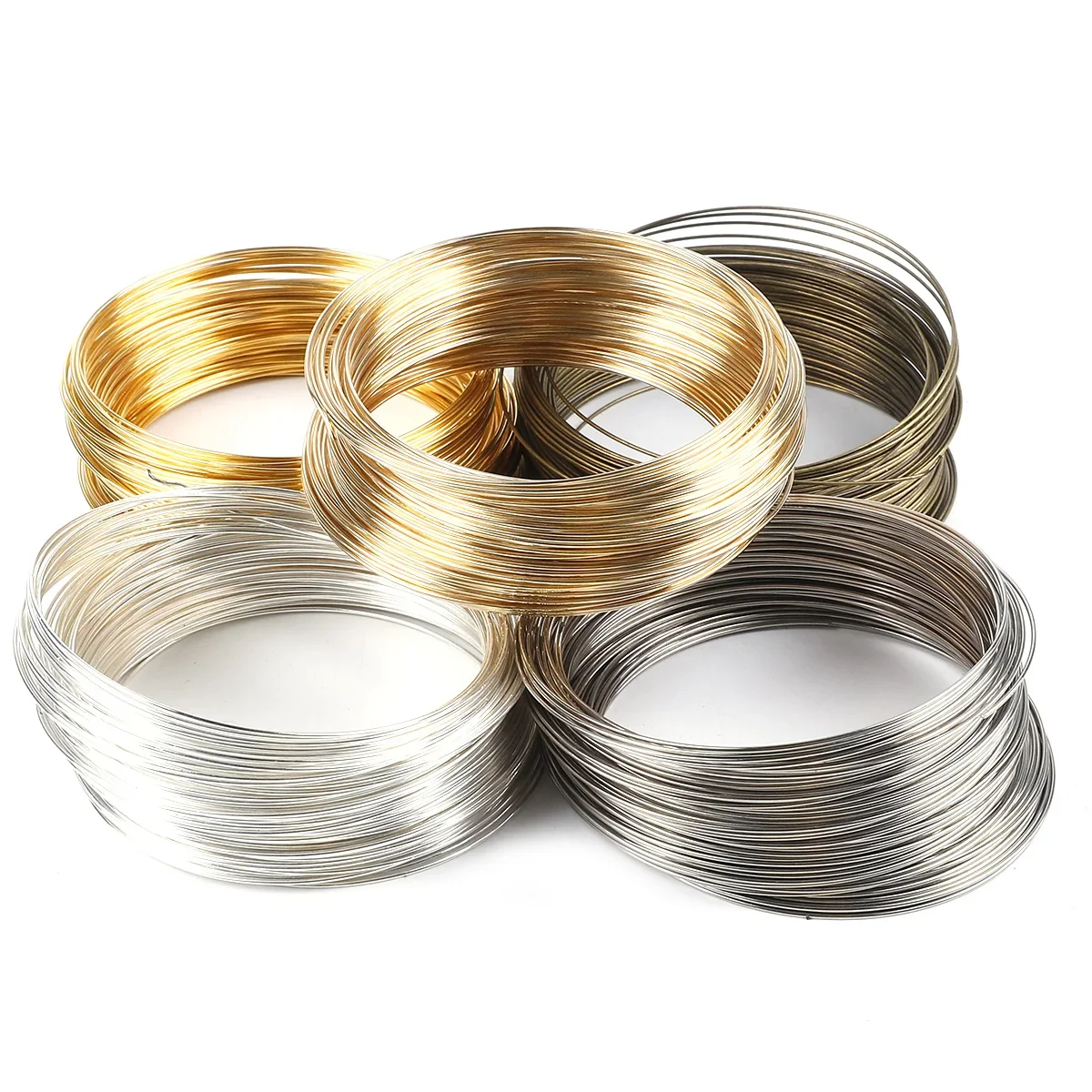 Coil Building Kit - 100Loop 0.6Mm Kawat Memori Gelang Cincin