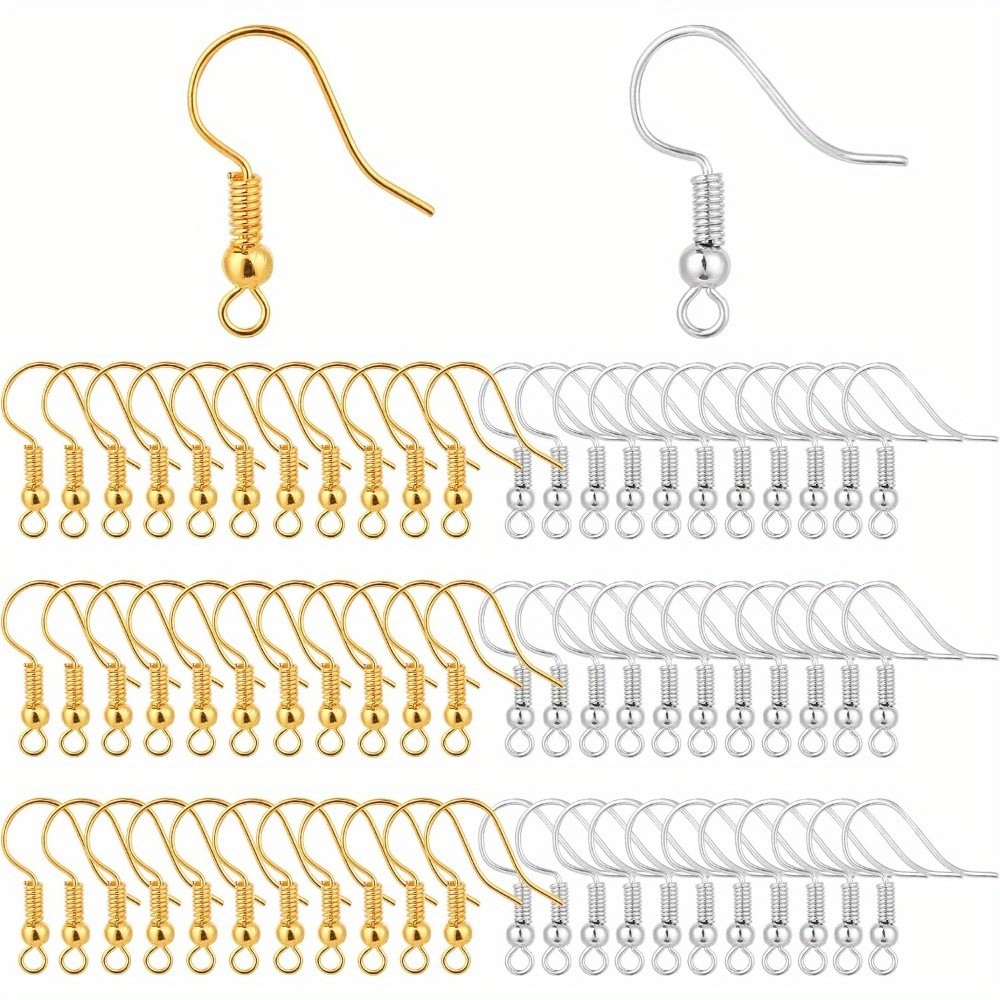 Coil Building Kit - 200 Buah Pengait Anting, Pengait Telinga