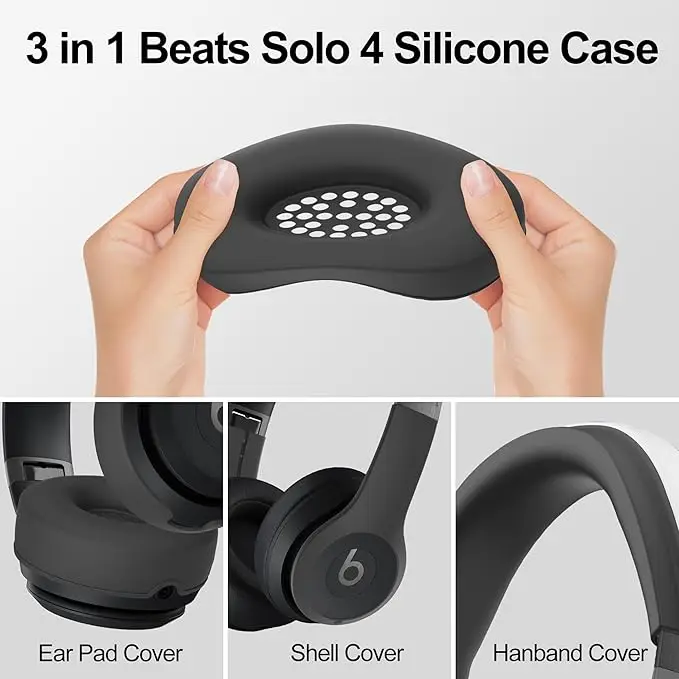 Set Penutup Casing Silikon Sol - Beats Headphone Solo 4 ulasan dan harga