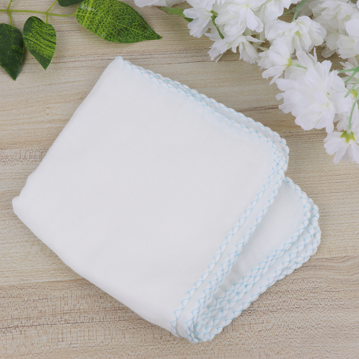 10Pcs Sapu Tangan Kain Kasa La - Cotton Wick Organic ulasan dan harga