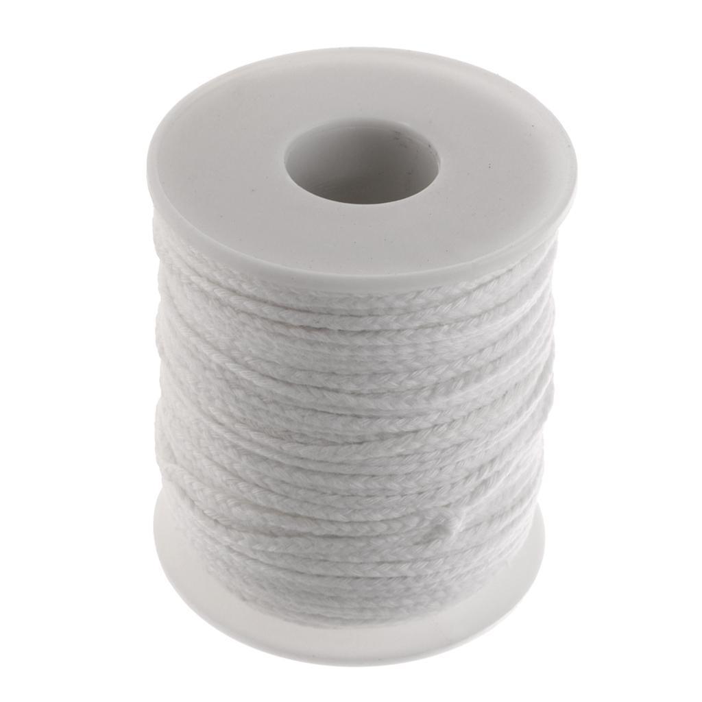 Perlengkapan Pembuatan Lilin S - Cotton Wick Organic ulasan dan harga