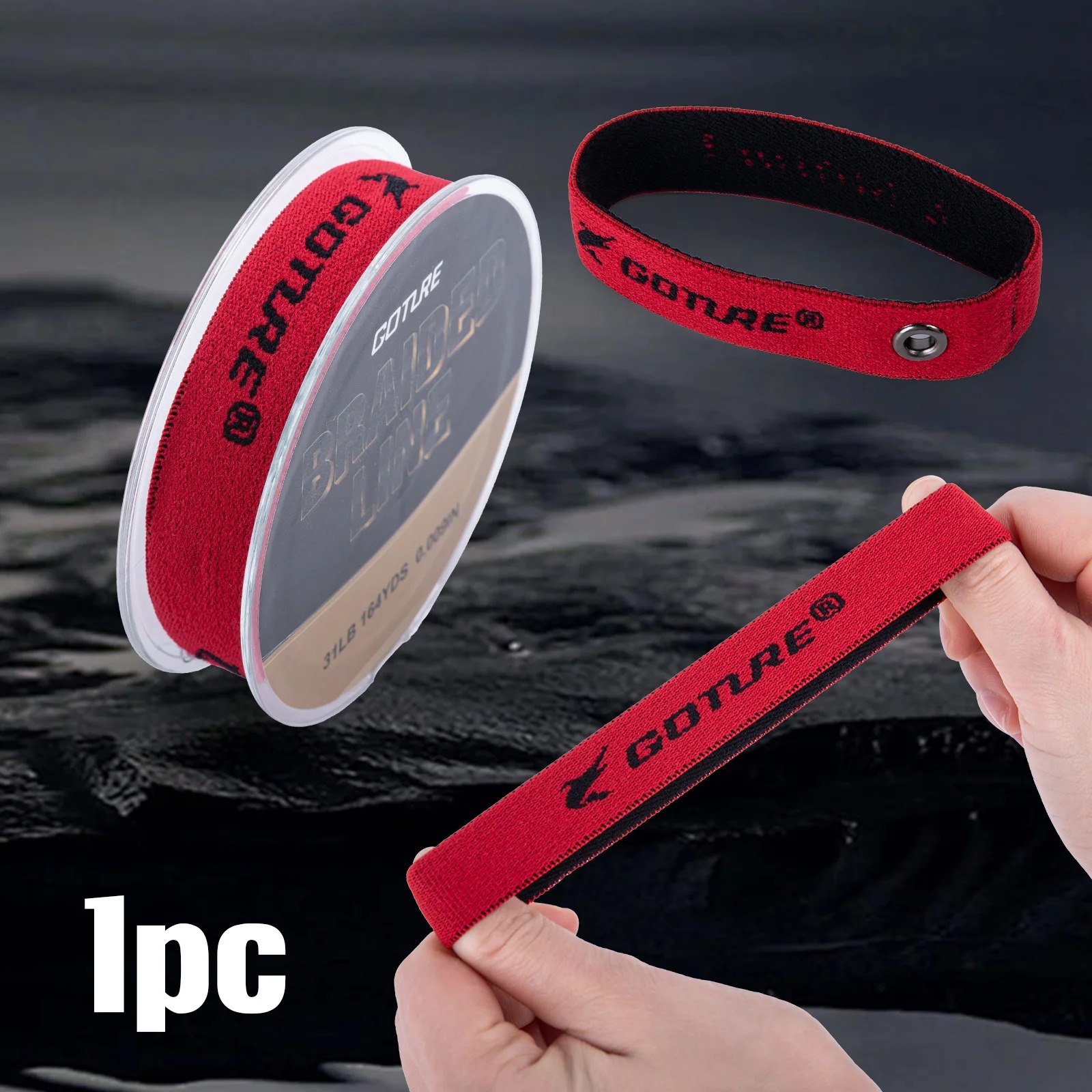 Goture 1 Pcs Pro Fishing Line  - Mesh Coil Strip ulasan dan harga