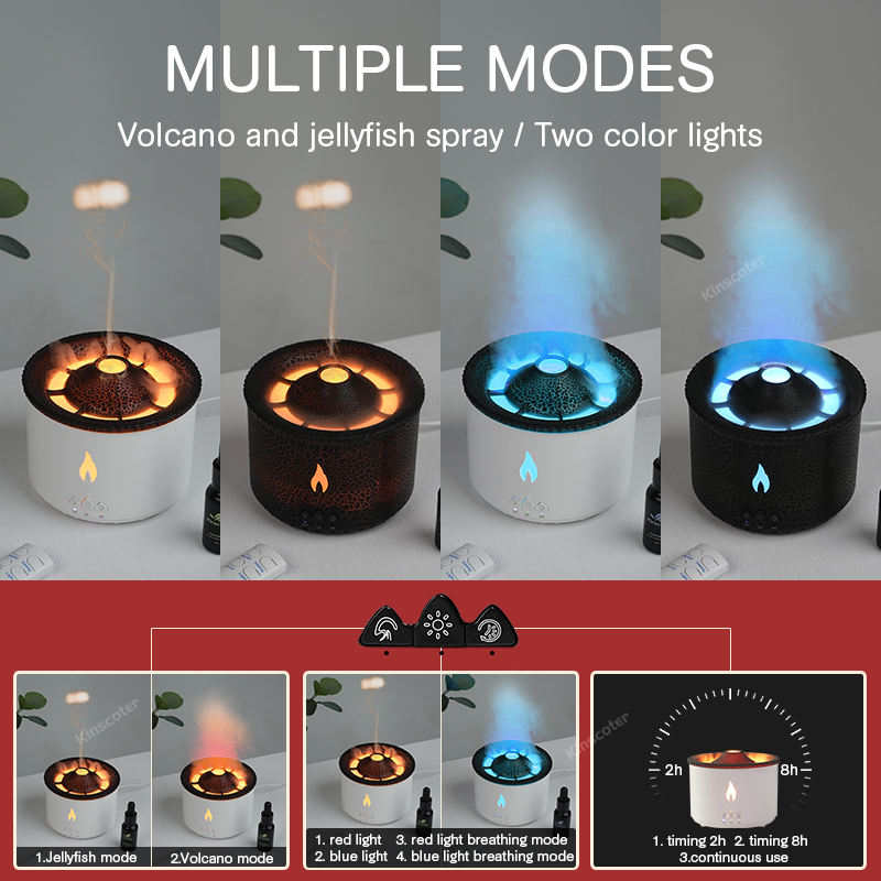 KINSCOTER Diffuser Aroma api A - Vape Ring ulasan dan harga