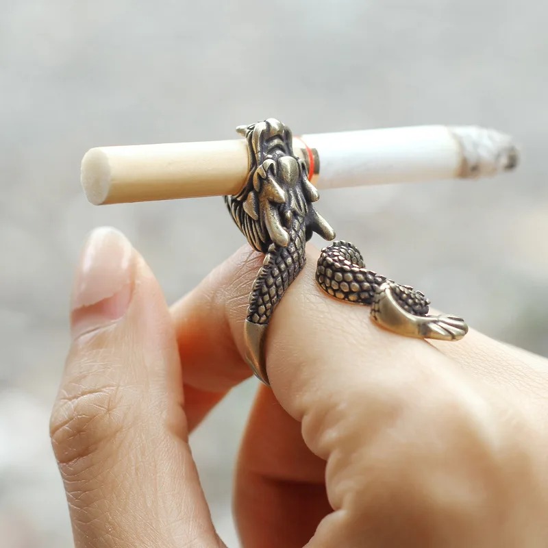 Pemegang rokok Naga Retro, rak - Vape Ring ulasan dan harga