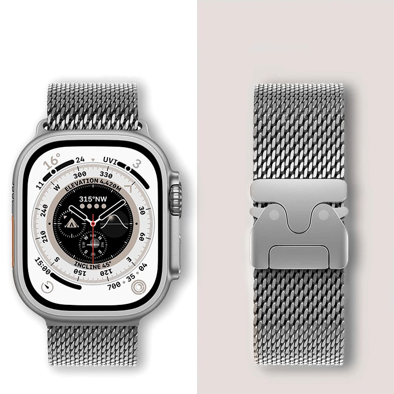 Tali Loop Milan untuk Jam Tang - Mesh Coil Strip ulasan dan harga